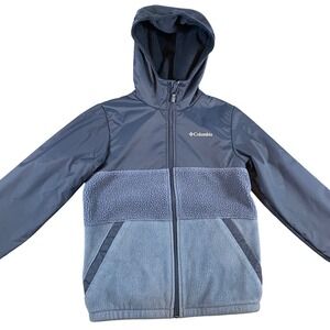 Columbia Boys' Steens Mountain Jacket Small Long Sleeve Casual Fleece
